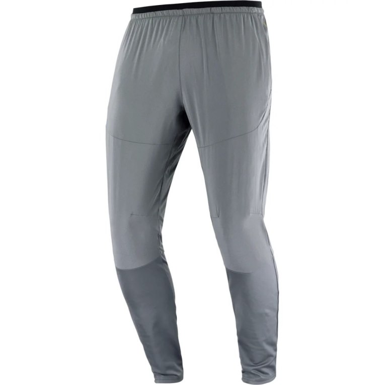 Calças Esportivas Salomon Cross Run Feminino Cinzentas | PT M62709